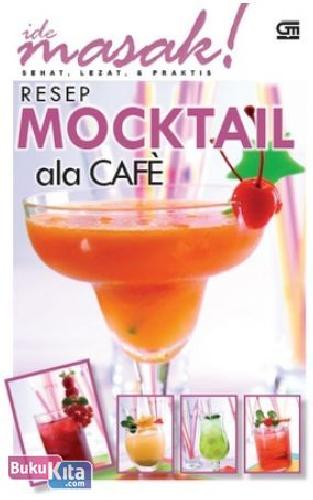 Cover Buku Resep Mocktail ala Cafe