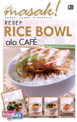 Cover Buku Resep Rice Bowl ala Cafe
