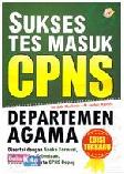 Cover Buku Sukses Tes Masuk CPNS Departemen Agama
