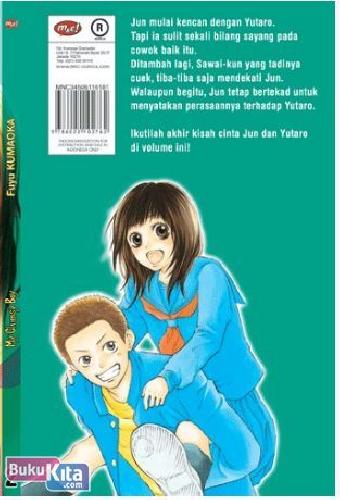 Cover Belakang Buku My Clumsy Boy 2