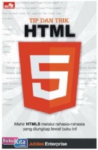 Cover Buku Tip dan Trik HTML 5
