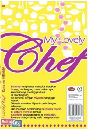 Cover Belakang Buku My Lovely Chef