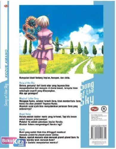 Cover Belakang Buku Song of the Sky