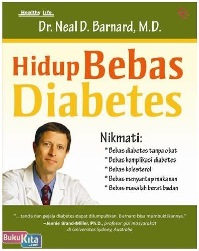 Cover Buku Hidup Bebas Diabetes