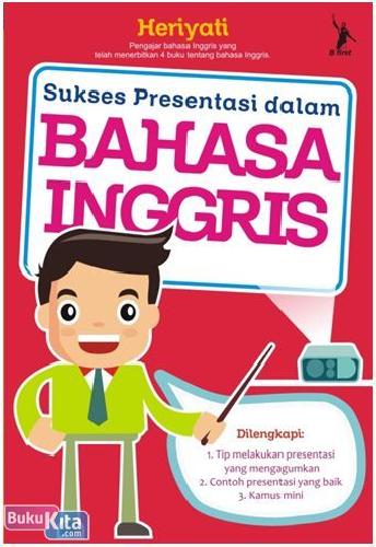 Cover Buku Sukses Presentasi Dalam Bahasa Inggris