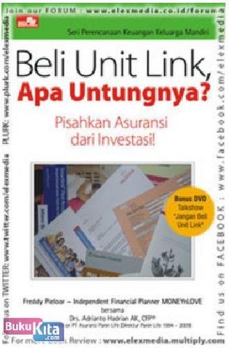 Cover Buku Beli Unit Link, Apa Untungnya? Pisahkan Asuransi dari Investasi