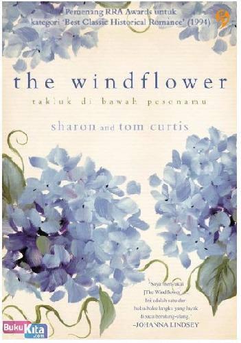 Cover Buku THE WINDFLOWER - Takluk di Bawah Pesonamu