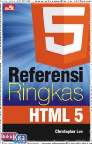 Cover Buku REFERENSI RINGKAS HTML5