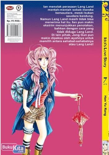 Cover Belakang Buku Idol's Love Story 7
