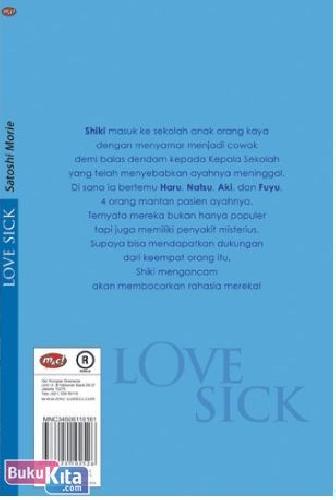 Cover Belakang Buku Love Sick 1