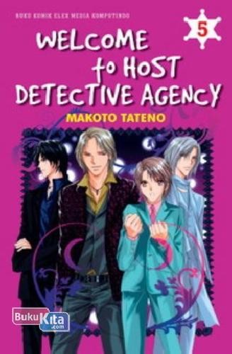 Cover Buku Welcome to Host Detective Agency 5