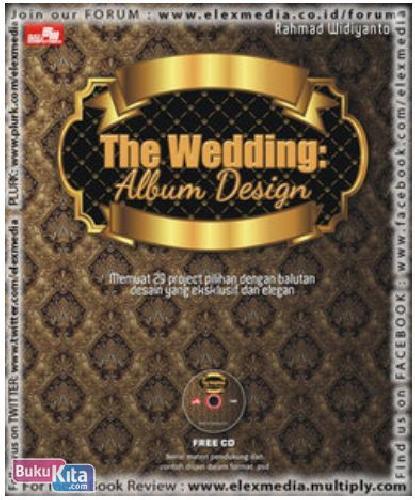 Cover Buku THE WEDDING : Album Design