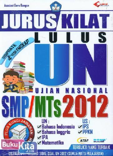 Cover Buku Jurus Kilat Lulus UASBN SMP/MTs 2012