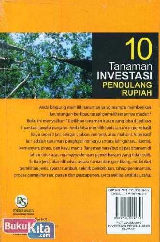 Cover Belakang Buku 10 Tanaman Investasi Pendulang Rupiah