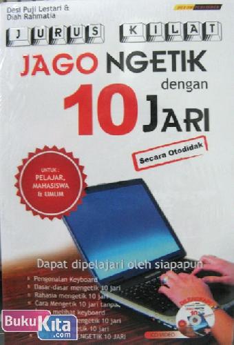 Cover Buku Jurus Kilat Jago Ngetik dengan 10 Jari