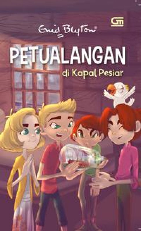 Cover Buku Petualangan di Kapal Pesiar (seri petualangan)