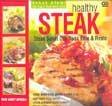 Cover Buku Healthy Steak : Steak Sehat Cita Rasa Kafe & Resto