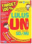 Cover Buku Target 100% Lulus UN 2012 SD/MI