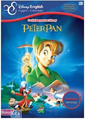 Cover Buku Cerita Bergambar Disney : Peter Pan