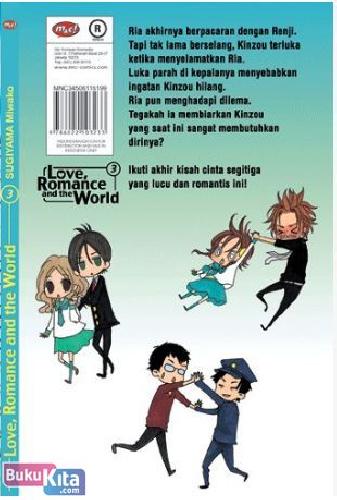 Cover Belakang Buku Love, Romance, and the World 3