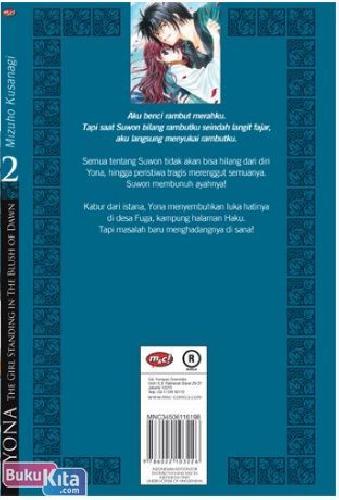 Cover Belakang Buku Yona, The Girl Standing in the Blush of Dawn 2
