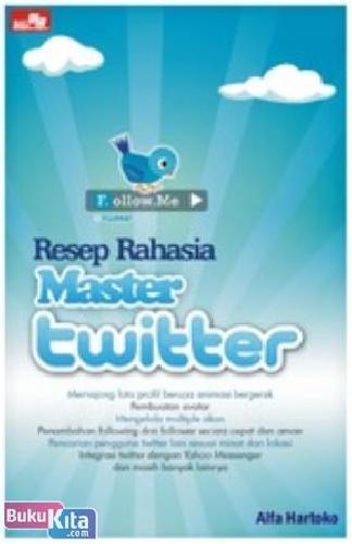 Cover Buku Resep Rahasia Master Twitter