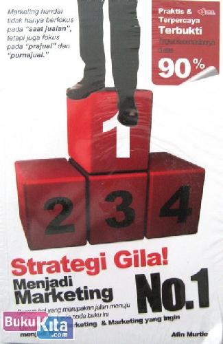 Cover Buku Strategi Gila! Menjadi Marketing No.1