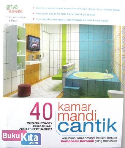 Cover Buku 40 kamar Mandi Cantik