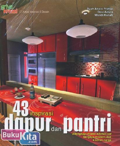 Cover Buku 43 Inspirasi Dapur dan Pantri
