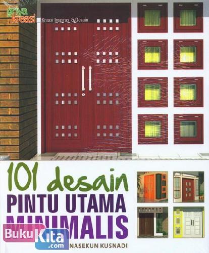 Cover Buku 101 Design Pintu Utama Minimalis