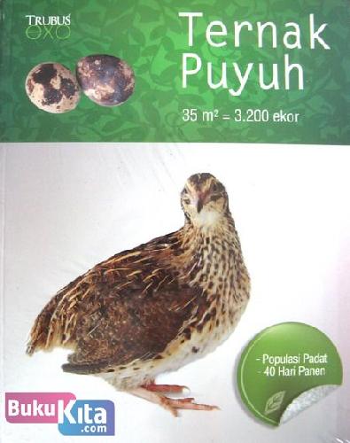 Cover Buku Ternak Puyuh (35 m2 3.200 ekor)