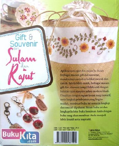 Cover Gift & Souvenir dari Sulam dan Rajut