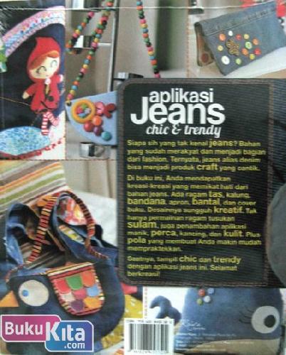 Cover Belakang Buku Aplikasi Jeans Chic & Trendy