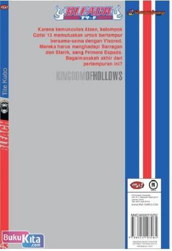 Cover Belakang Buku Bleach 43