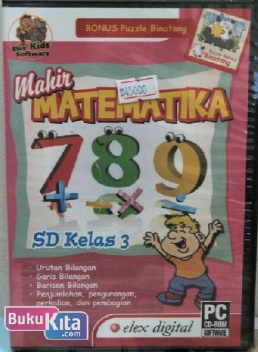 Cover Buku CD Mahir Matematika SD kelas 3, NEWPACK