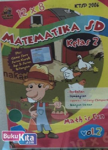 Cover Buku CD Matematika SD Kls 2 Vol 2 (KTSP 2006)