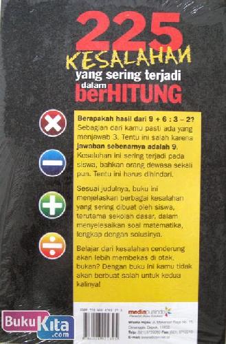 Cover Belakang Buku 225 Kesalahan yang Sering Terjadi dalam Behitung