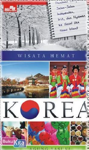 Cover Buku Wisata Hemat : Korea