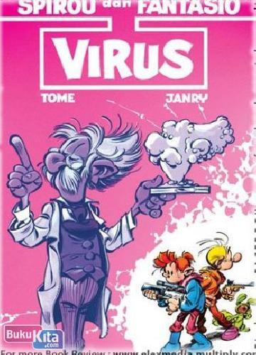 Cover Buku LC : Spirou dan Fantasio Virus