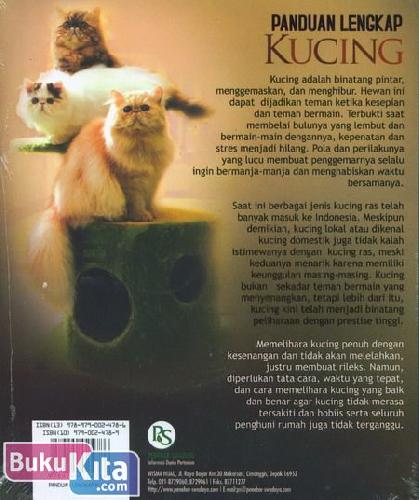 Cover Belakang Buku Panduan Lengkap Kucing +vcd