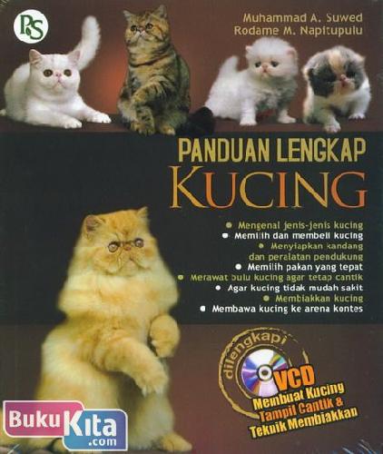Cover Buku Panduan Lengkap Kucing +vcd