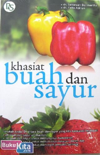 Cover Buku Khasiat Buah dan Sayur
