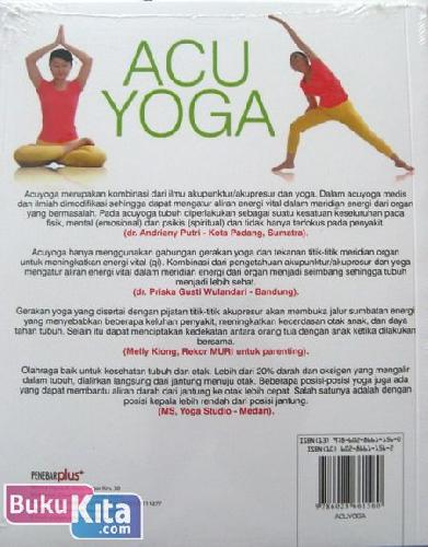 Cover Belakang Buku ACUYOGA : Kombinasi Akupresur+Yoga