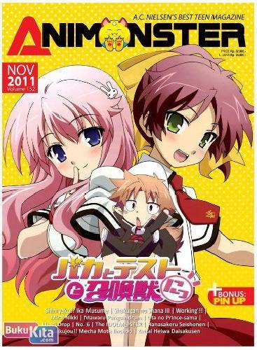 Cover Buku Majalah Animonster #152 - November 2011
