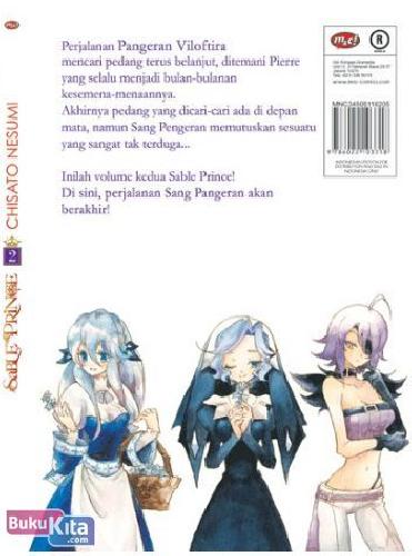 Cover Belakang Buku Sable Prince 2