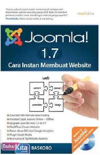 Cover Buku Joomla! 1.7 Cara Instan Membuat Website