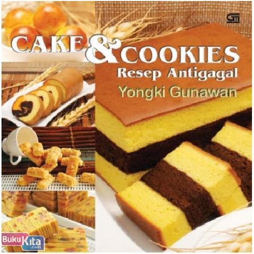 Cover Buku Cake & Cookies Resep Antigagal