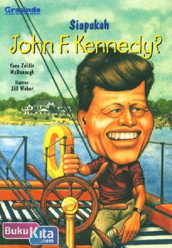 Cover Buku Siapakah John F. Kennedy?