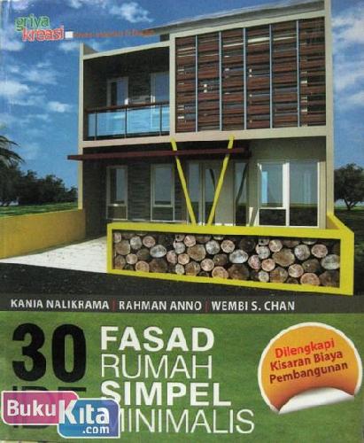 Cover Buku 30 Ide Fasad Rumah Simpel Minimalis