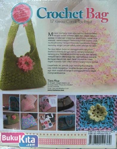 Cover Belakang Buku Crochet Bag : 17 Kreasi Cantik Tas Rajut